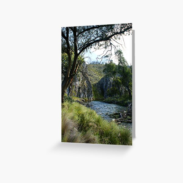 Blue Waterholes #2 Greeting Card