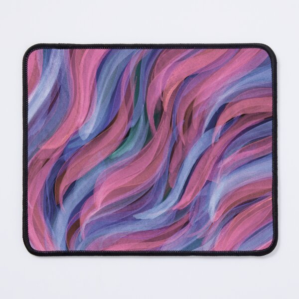 Item preview, Pink Rose Violet Feathers designed and sold by Alexandria Levin.