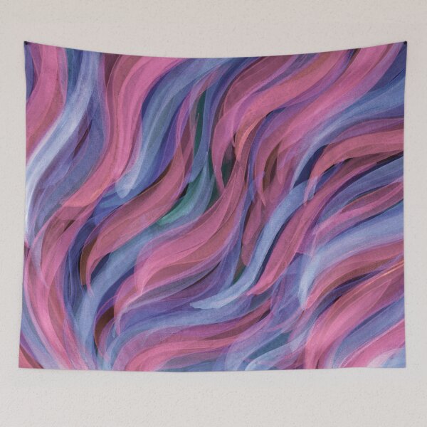 Item preview, Pink Rose Violet Feathers designed and sold by Alexandria Levin.