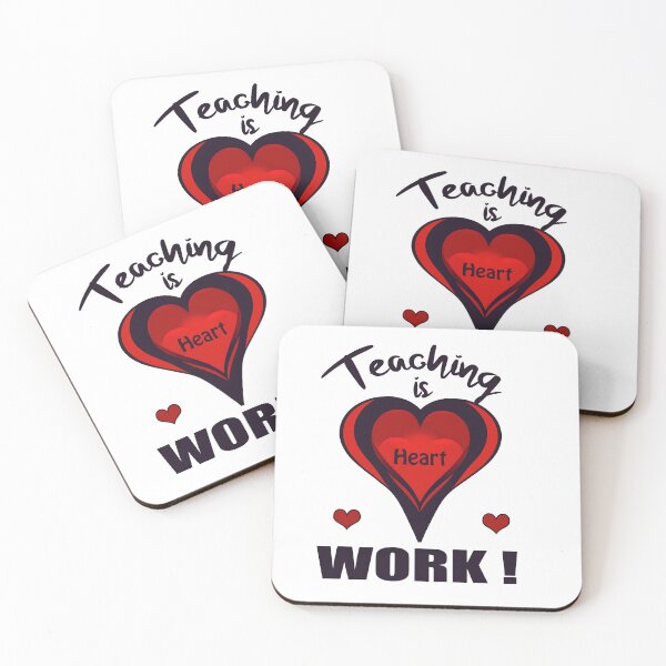 Item preview, Teaching is Heart Work designed and sold by Trace1234.