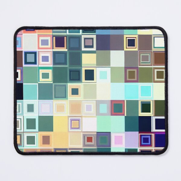Item preview, abstract-colored squares laid out randomly but symmetrically designed and sold by JaroDesign2023.