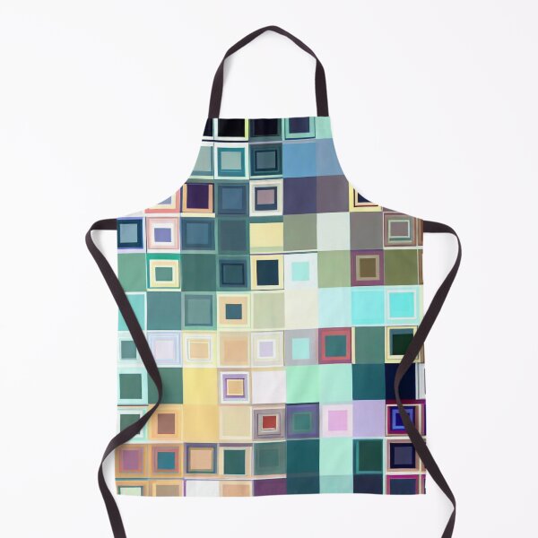 Item preview, abstract-colored squares laid out randomly but symmetrically  designed and sold by JaroDesign2023.