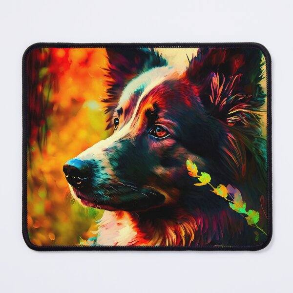 Item preview, A dog in the garden designed and sold by Cr-AI-tive.