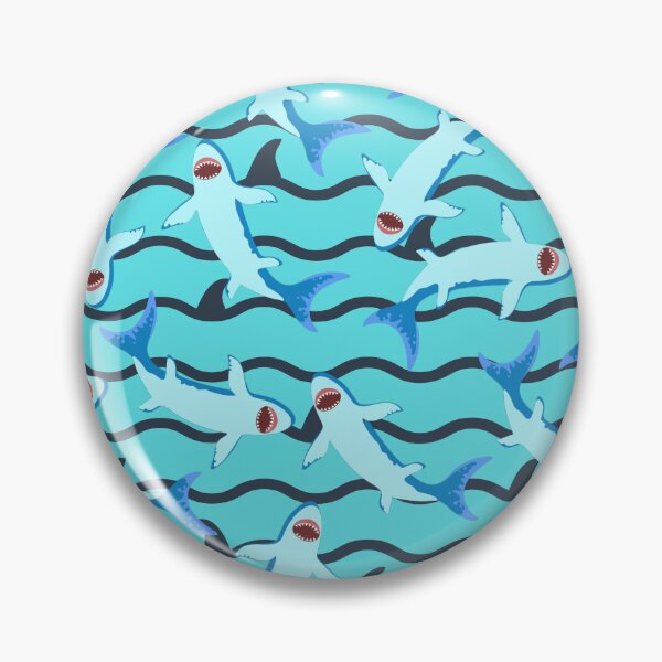 Item preview, Sharks!  Shark leggings, Shark shower curtain, All about Sharks! designed and sold by Soundpups.