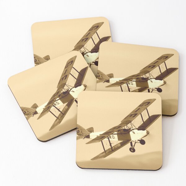 Item preview, De Havilland DH60X Hermes Moth, sepia-toned version designed and sold by MartinPhotos.