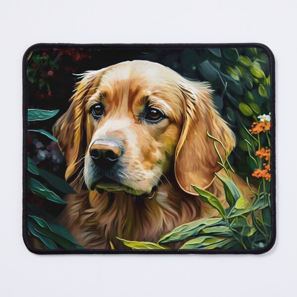 Item preview, A dog in the garden 5 designed and sold by Cr-AI-tive.