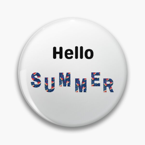 Item preview,  Hello Summer - Funny and cute T-Shirts Quotes designed and sold by Designspot2020.