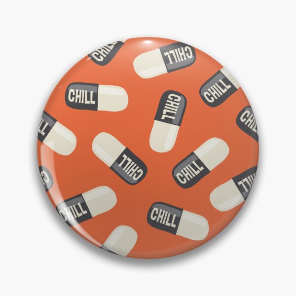 Item preview, Chill Pills - vintage red/black designed and sold by littlearrow.
