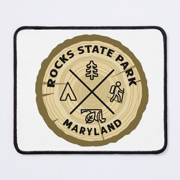 Item preview, Rocks State Park Maryland Log Slice designed and sold by VanyaKar.