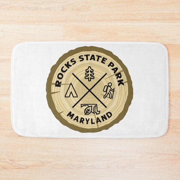 Item preview, Rocks State Park Maryland Log Slice designed and sold by VanyaKar.