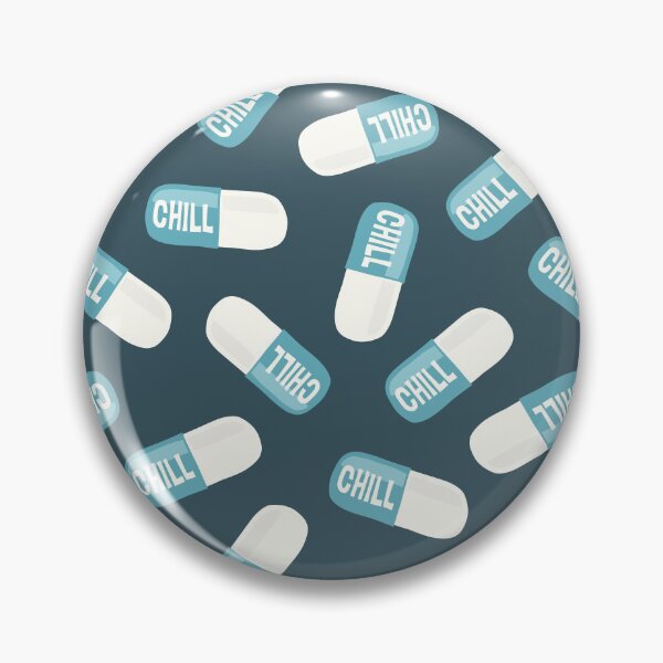 Item preview, Chill Pills - blue/blue designed and sold by littlearrow.