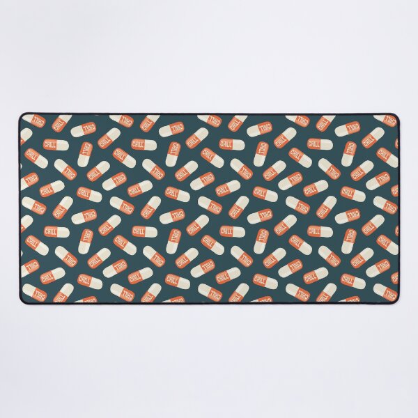 Item preview, Chill Pills - red/dark blue designed and sold by littlearrow.