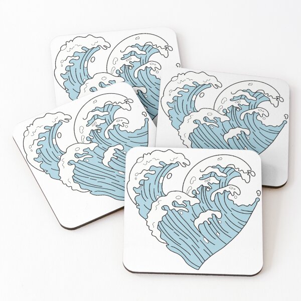 Item preview, Ocean Wave Heart designed and sold by Adyson Lee.