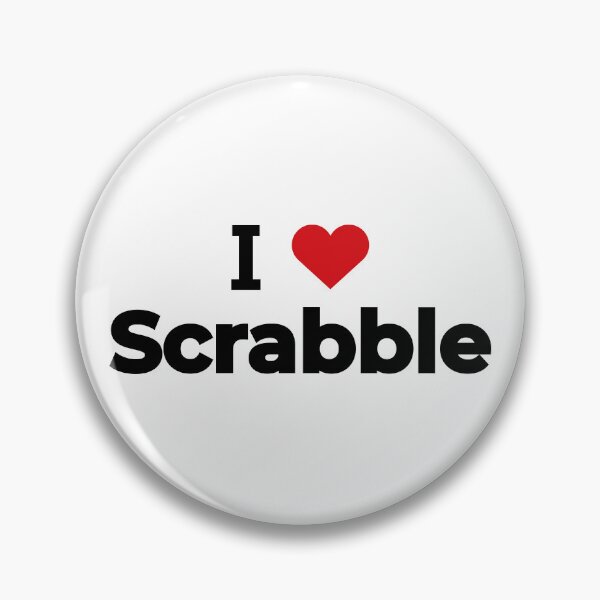 Aperçu de l'œuvre J'aime le Scrabble créée et vendue par Moyanana.