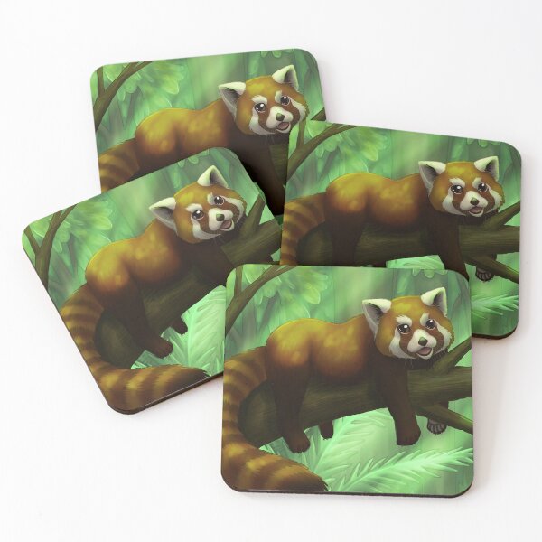 Item preview, Red Panda designed and sold by JeMiChi Art.