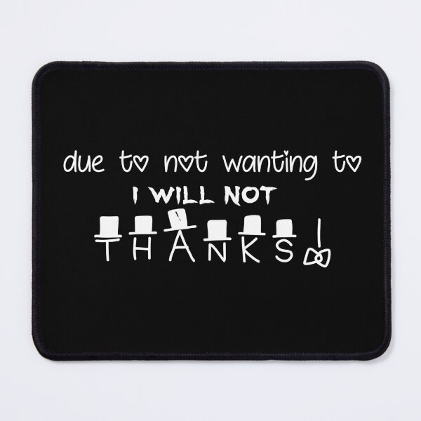 Item preview, due to not wanting to i will not THANKS! (White Version) designed and sold by ToadTreasure.