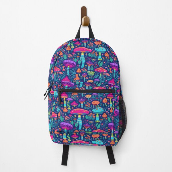 Item preview, magical, shrooms, mushrooms, psychedelic, fantasy, patterns, seamless designed and sold by Christy Wyatt.