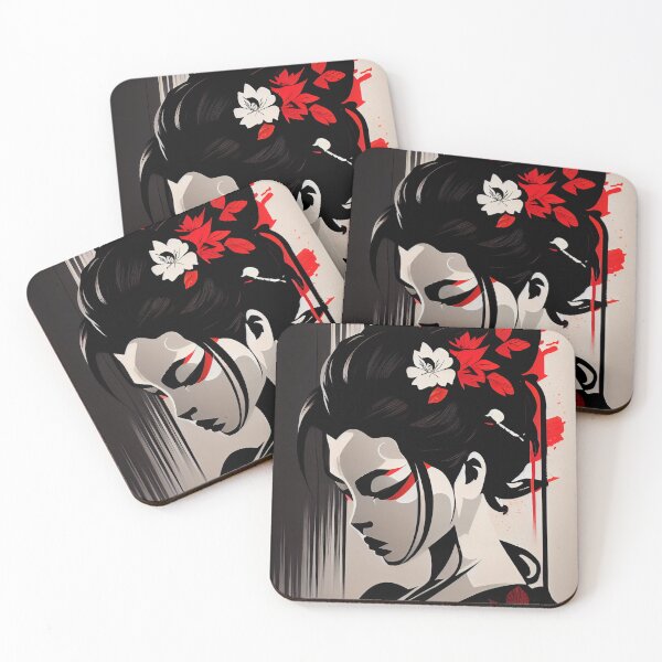 Item preview, Minimalistic Geisha designed and sold by AngelGirlLove.