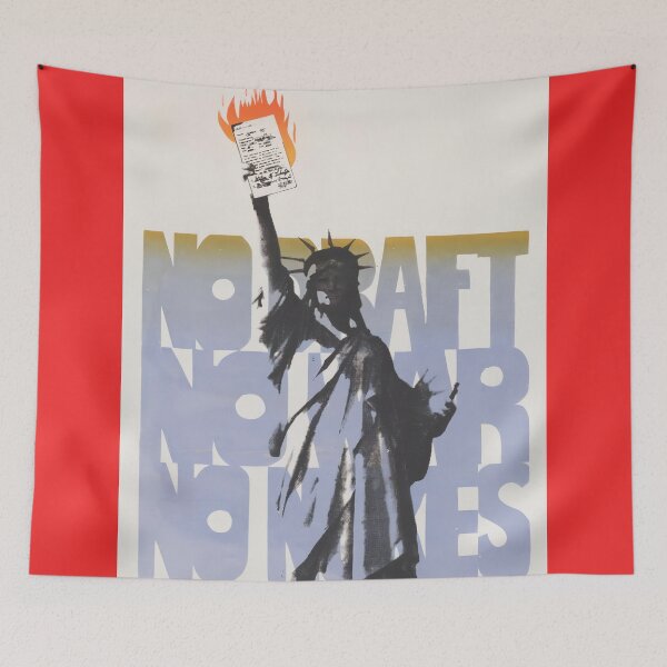 Item preview, NO Draft, No War, No Nuclear Weapons designed and sold by Kostjani.