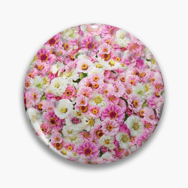 Item preview, PINK WHITE GARDEN FLORALS ABSTRACT PATTERN ART designed and sold by sharlesart.