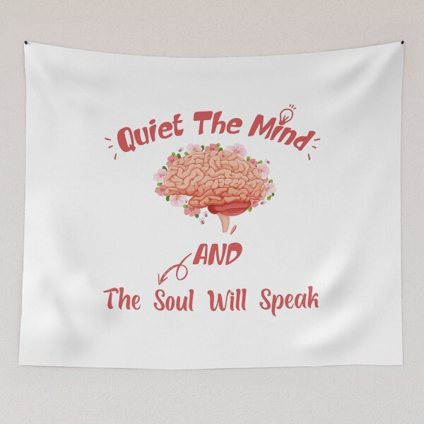 Item preview, Quiet The Mind And The Soul Will Speak designed and sold by Hatlof.