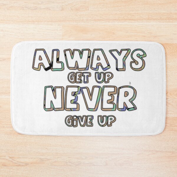 Item preview, Always get up never give up boho colors designed and sold by Artwork-LCR.