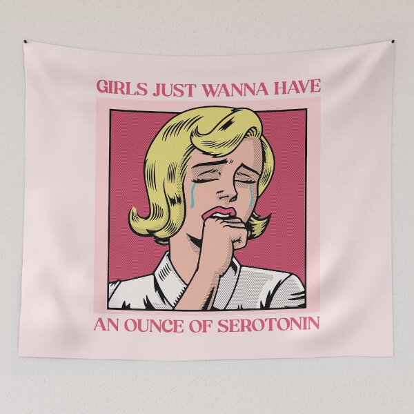 Item preview, girls just wanna have serotonin designed and sold by hunnydoll.
