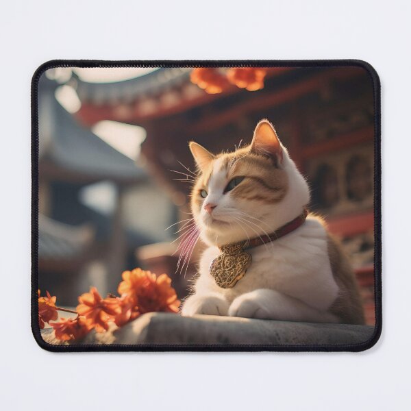 Item preview, Cat in a temple designed and sold by Malomiau.