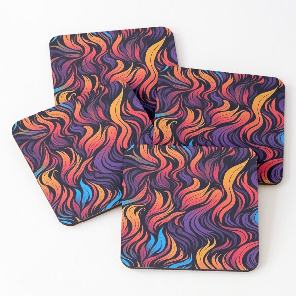 Item preview, Colorful Fire Pattern  designed and sold by MrHanson54.
