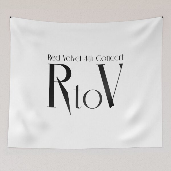 Item preview, Red Velvet - R to V (4th Concert) Logo II designed and sold by Positive | K4U.