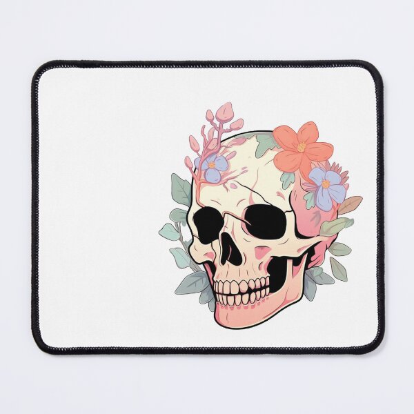 Item preview, Skull with Botany and Mushrooms designed and sold by Olorin97.