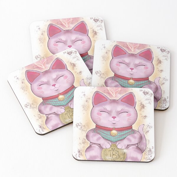 Item preview, Cryptocurrency cat bitcoin designed and sold by Inkykimi.
