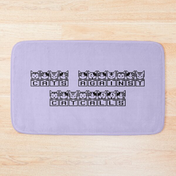 Item preview, pixel cats against catcalls designed and sold by hunnydoll.