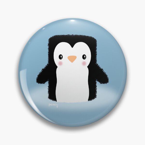 Item preview, Cute Penguin with blue background designed and sold by B-143.