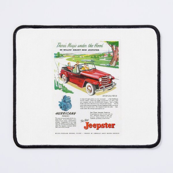Item preview, VINTAGE JEEPSTER ART designed and sold by Barry Scott Young.