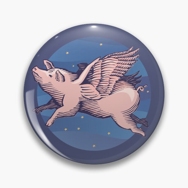 Item preview, If Pigs Could Fly or Sweet Dreams icon designed and sold by jeff-jones.