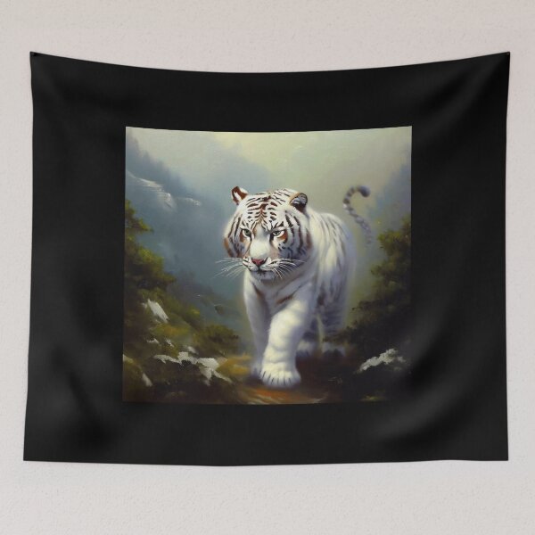 Item preview, Chinese White Tiger (1) designed and sold by CrankyOldDude.