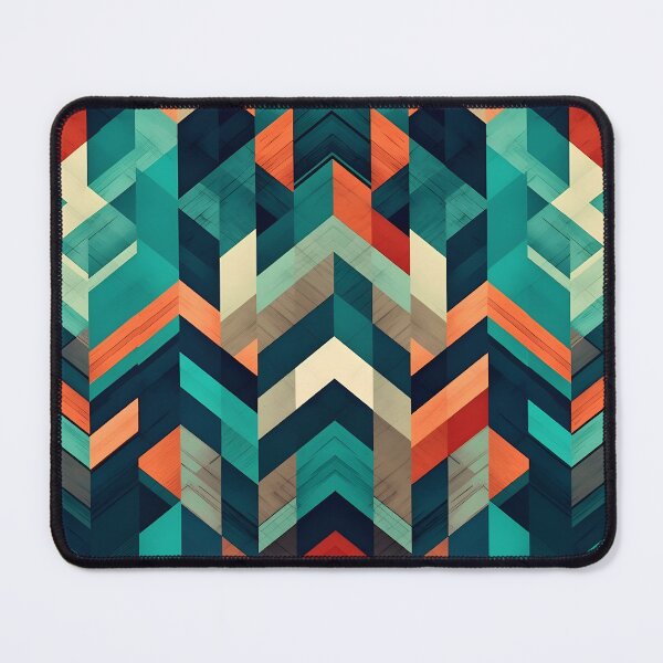 Item preview, Abstract pattern made with multiple layers of geometric images designed and sold by HaberkaDesign.
