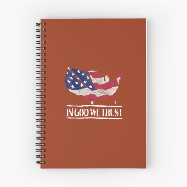Item preview, In God We Trust Patriotic Christian 4th of July USA Flag 		 designed and sold by sylwkanazjwal.