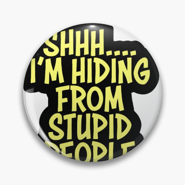 Item preview, Hiding From People - Funny Sticker / Magnet designed and sold by loribo10.