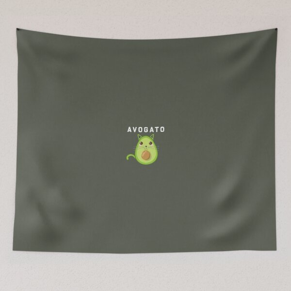 Item preview, Avogato, Retro Cat Avocado, Cinco De Mayo 		 designed and sold by gbemousigets.
