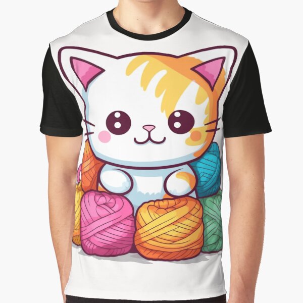 kawaii cat wool Graphic T-Shirt