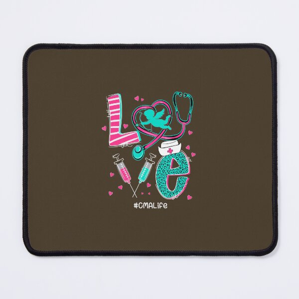 Item preview, Funny Cupid LOVE CMA Life Nurse Valentines Day Matching 		 designed and sold by joziqnica7.