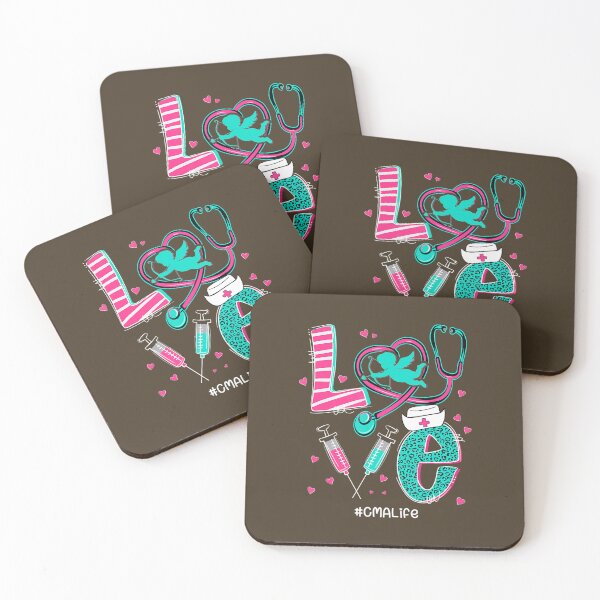 Item preview, Funny Cupid LOVE CMA Life Nurse Valentines Day Matching 		 designed and sold by joziqnica7.