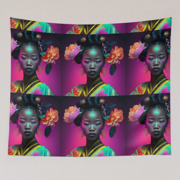 Artikelvorschau, Afrozentrische asiatische Stimmung entworfen und verkauft von Artbyminga.