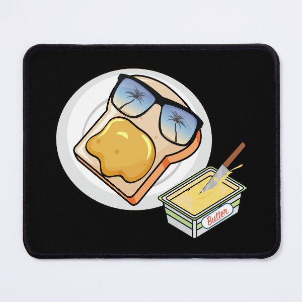 Item preview, Funny toast on the beach getting a tan with butter  designed and sold by Donutlovers.