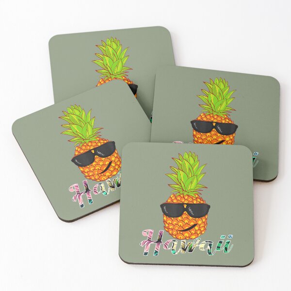 Item preview, HAWAII Pineapple Head with Sunglass T 	- Aloha	 designed and sold by parbhamulhema.
