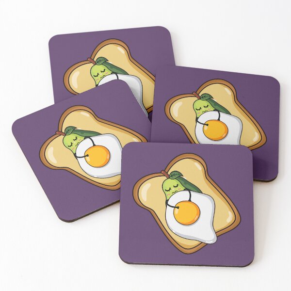 Item preview, Funny avocado sleeping on a toast with egg  designed and sold by Donutlovers.