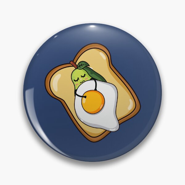 Item preview, Funny avocado sleeping on a toast with egg  designed and sold by Donutlovers.
