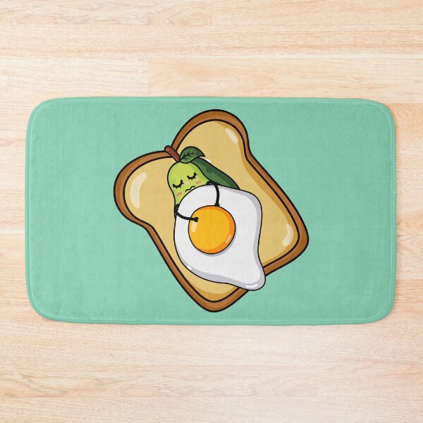 Item preview, Funny avocado sleeping on a toast with egg  designed and sold by Donutlovers.